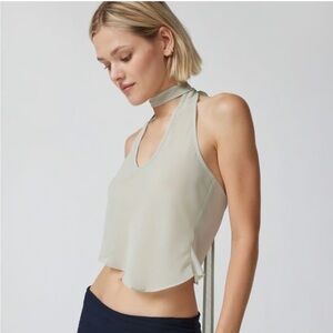 Lioness Halter Top in Sage